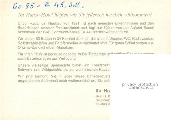 Soest Arnsberg Hanse Hotel – Bild 2