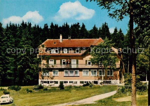 Kniebis Freudenstadt Kurheim Waldesruhe