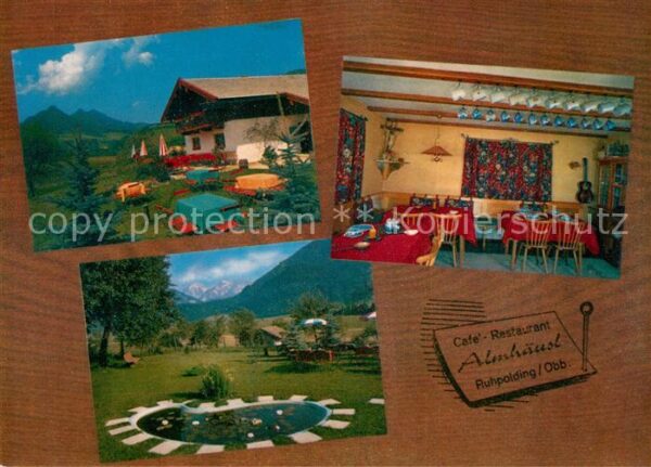 Ruhpolding Cafe Restaurant Almhaeusl