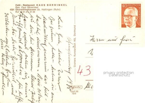 Oberelfringhausen Cafe Restaurant Haus Baerwinkel – Bild 2
