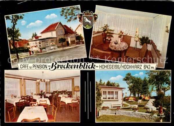 Hohegeiss Harz Cafe Pension Brockenblick