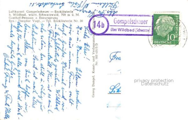 Enzkloesterle Gasthof Pension zum Enzursprung – Bild 2