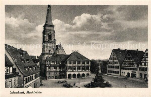 Schwabach Marktplatz