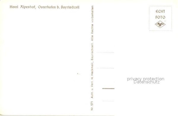 Osterhofen Bayrischzell Hotel Alpenhof – Bild 2