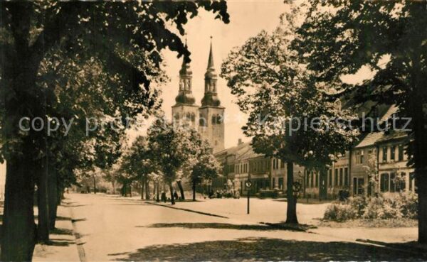 Schoenebeck Elbe Strasse der Thaelmannspioniere