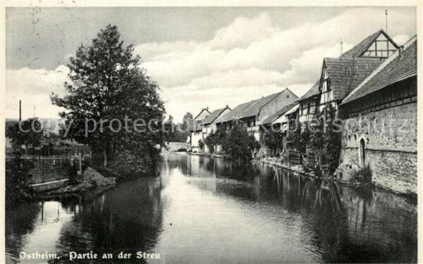 Ostheim Rhoen Partie an der Streu