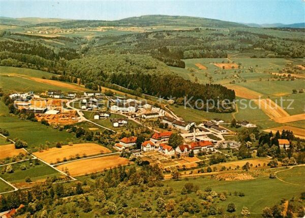 Schwarzach Odenwald Fliegeraufnahme mit Schwarzacher Raum