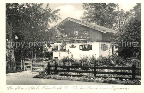 Duernbach Tegernsee Landhaus Laerl