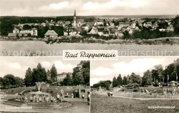 Rappenau Bad Soleschwimmbad Panorama