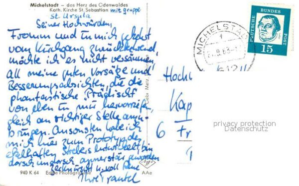Michelstadt Katholische Kirche Sankt Sebastian – Bild 2