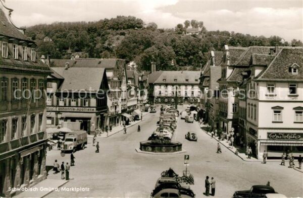 Schwaebisch Gmuend Marktplatz