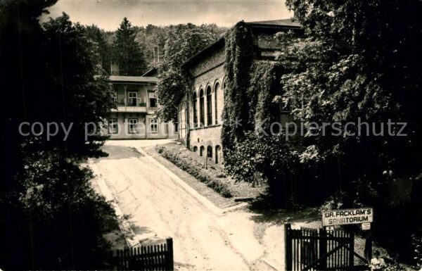 Gernrode Harz Sanatorium Facklams