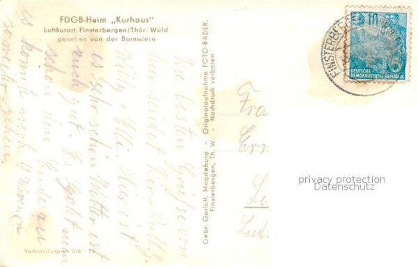 Finsterbergen FDGB Heim Kurhaus – Bild 2