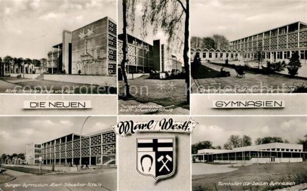 Marl Westfalen Die neuen Gymnasien
