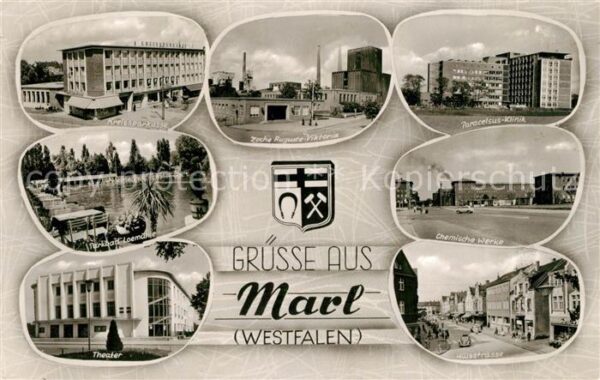 Marl Westfalen Volksbad Paracelsusklinik Theater