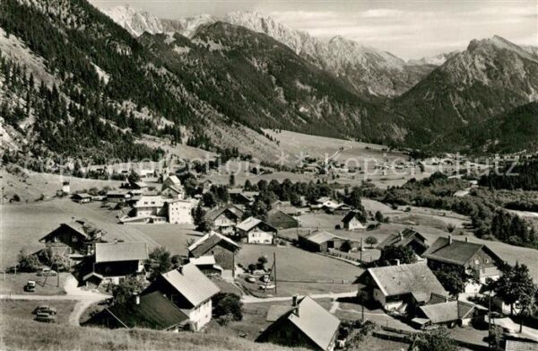 Hinterstein Bad Hindelang Fliegeraufnahme