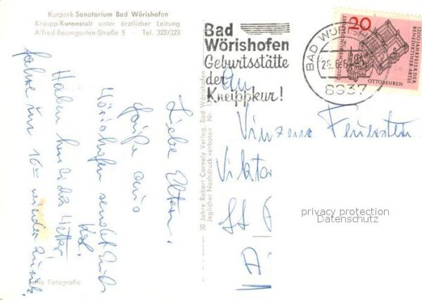Bad Woerishofen Kurpark Sanatorium – Bild 2