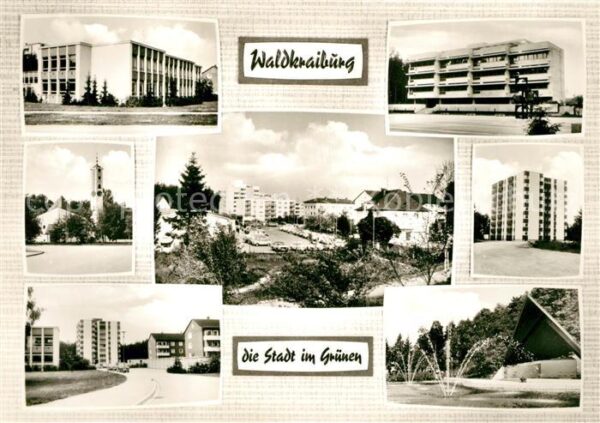 Waldkraiburg Stadtansichten