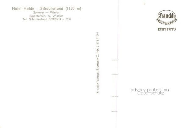 Schauinsland Hotel Halden – Bild 2
