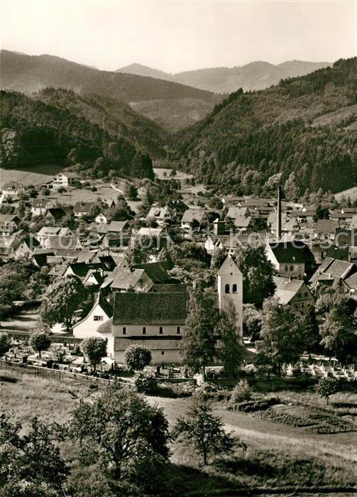 Sulzburg Freiburg Sankt Cyriak Panorama