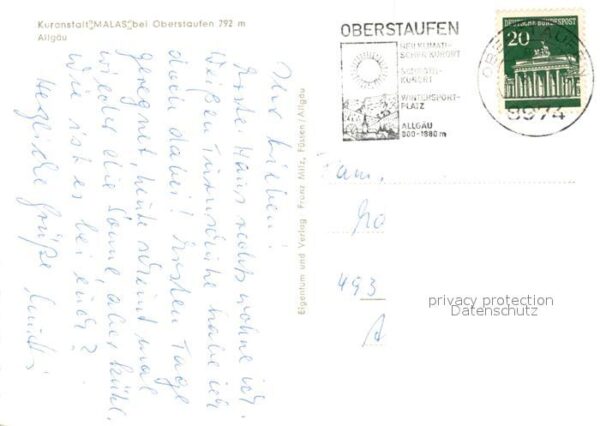 Oberstaufen Kuranstalt Malas – Bild 2