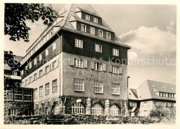 Altenberg Erzgebirge Sanatorium Raupennest