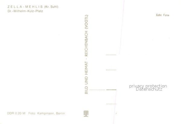 Zella-Mehlis Wilhelm Kuelz Platz – Bild 2