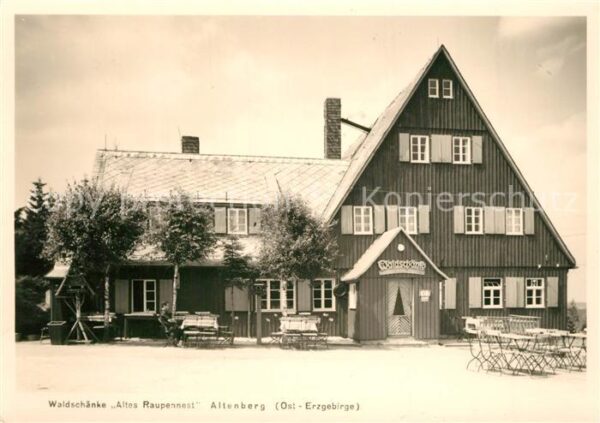 Altenberg Erzgebirge Waldschaenke Raupennest