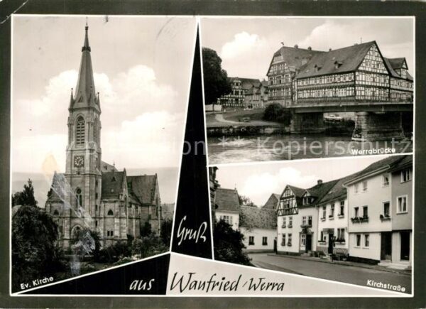Wanfried Evangelische Kirche Kirchstrasse Werrabruecke