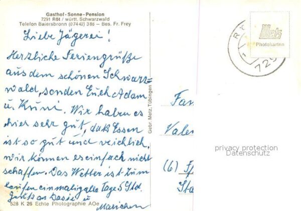 Roet Baiersbronn Gasthof Sonne Pension – Bild 2