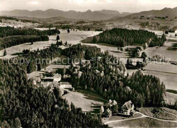Sulzbrunn Allgaeu Fliegeraufnahme Hensoltshoehe