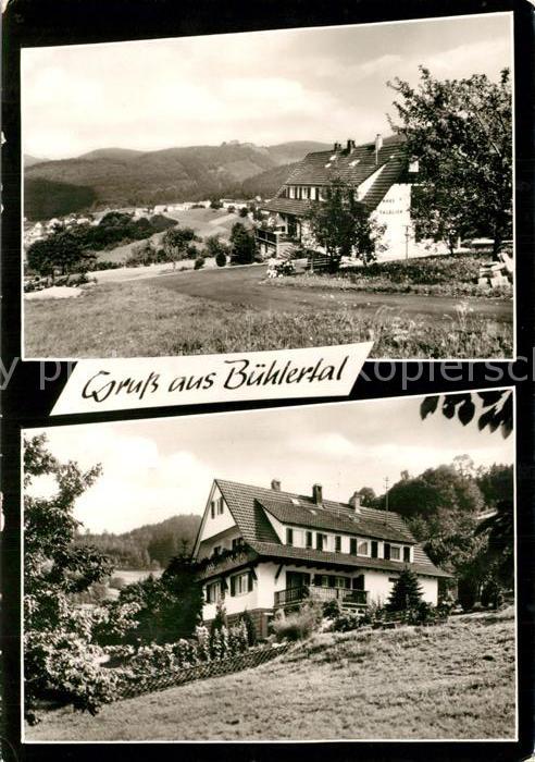 Buehlertal Haus Talblick Panorama