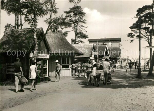Prerow Ostseebad Weg zum Strand