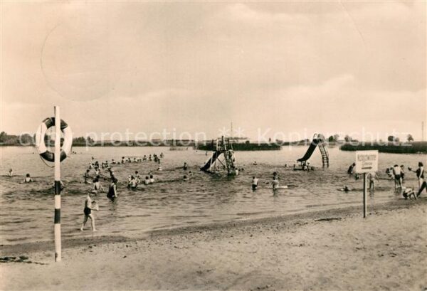 Aken Elbe Freibad Akazienteich