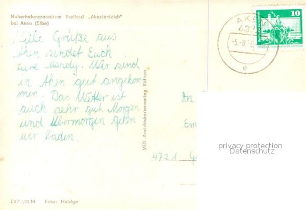 Aken Elbe Freibad Akazienteich – Bild 2