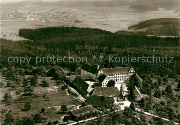 Horb Neckar Fliegeraufnahme Kloster Kirchberg