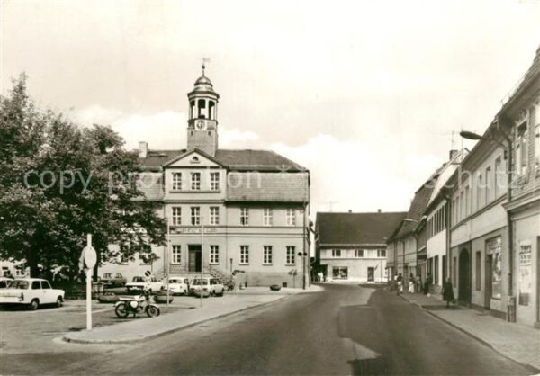 Bad Dueben Markt Rathaus