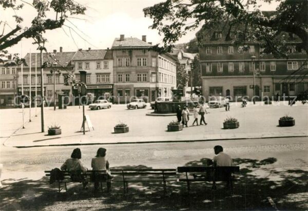 Waltershausen Gotha Marktplatz
