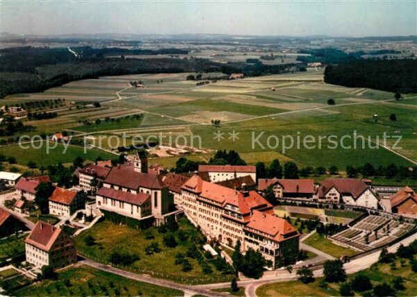 Aulendorf Kloster Reute Fliegeraufnahme
