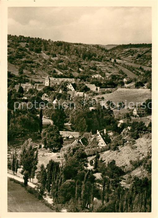 Rothenburg Tauber Blick nach Detwang
