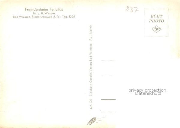 Bad Wiessee Fremdenheim Felicitas – Bild 2