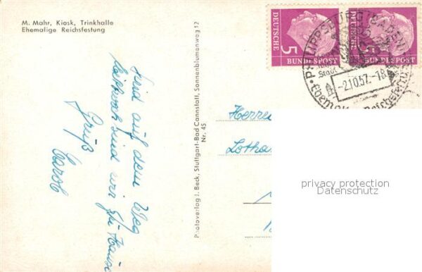 Philippsburg Baden Ehem Reichsfestung Strassenpartien – Bild 2