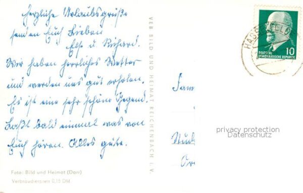Hasselfelde Blick vom Rabenstein FDGB Erholungsheim Karl Marx Teilansicht – Bild 2