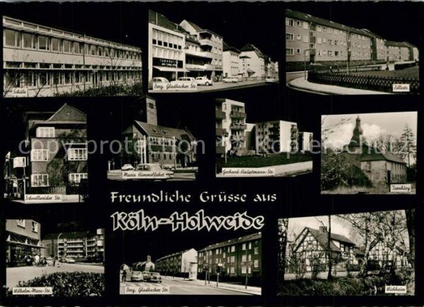 Holweide Berg Gladbacher Str Schnellweider Str Maria Himmelfahrt Gerhard Hauptma