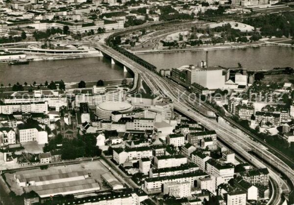 Ludwigshafen Rhein Fliegeraufnahme