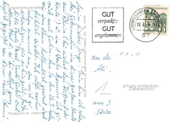 Ludwigshafen Rhein Fliegeraufnahme – Bild 2