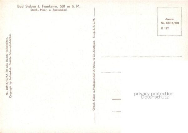 Bad Steben Fliegeraufnahme – Bild 2