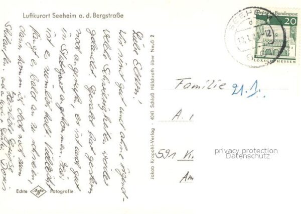 Seeheim-Jugenheim Fliegeraufnahme – Bild 2