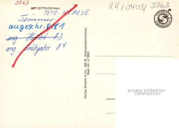 Gittelde Toto Klause Gaststube Theke – Bild 2