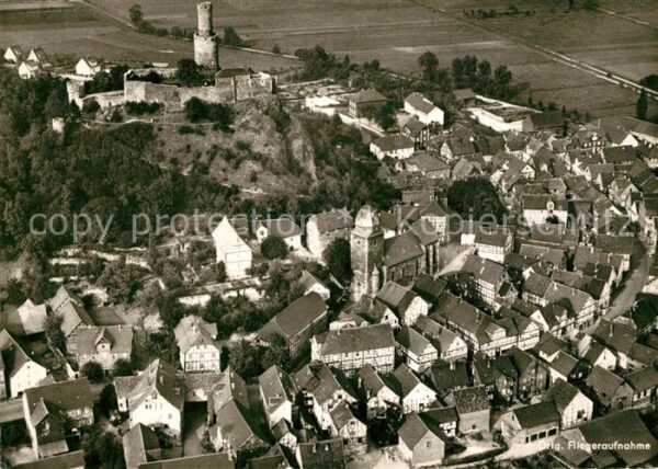Felsberg Hessen Fliegeraufnahme